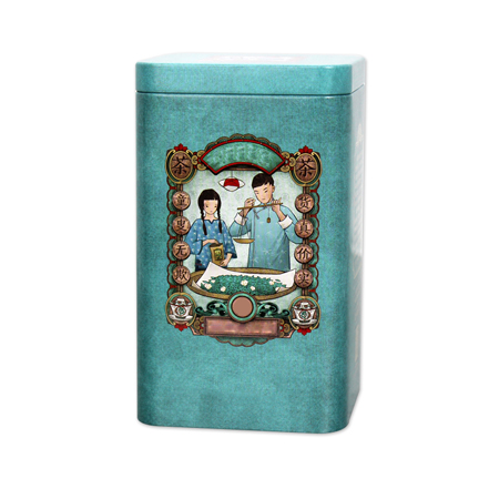 wholesale metal can for tea packing