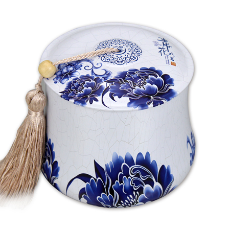 metal decorative tins for tea packaging