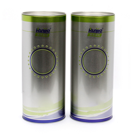 metal wholesale tea tin round