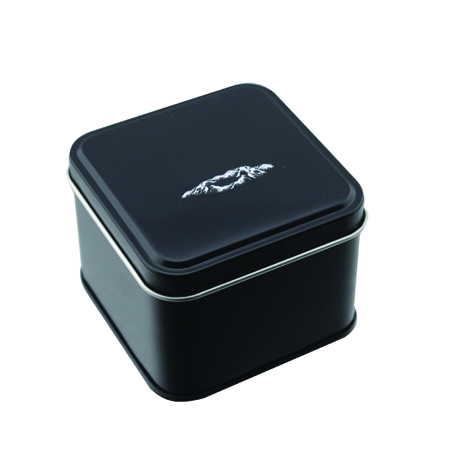 square tin box for tea packaging