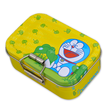metal pencil tin box with lock