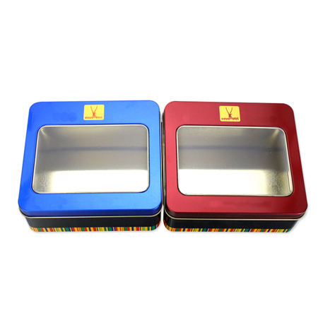 metal tins window for wholesale