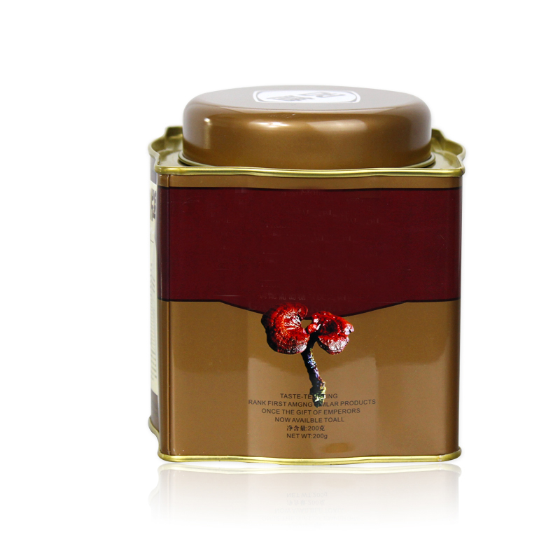 wholesale square tea tin