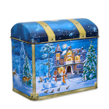 nice music tin metal box for Christmas gift