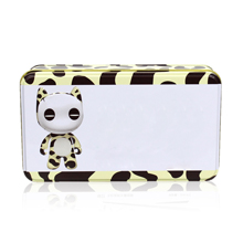 tin can rectangular for makeup packaging