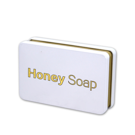 rectangular soap tin box