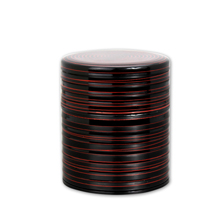 high quality tea metal box round