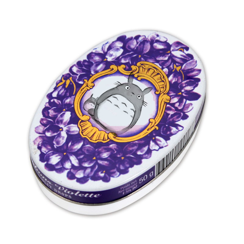 oval shape candy tins
