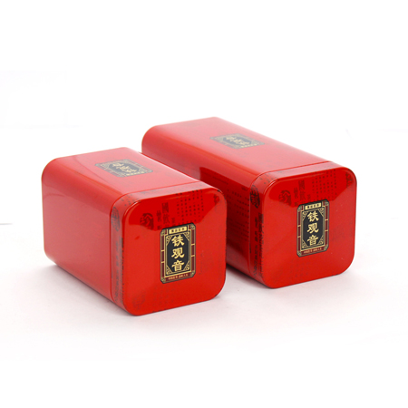 chinese red tea tin