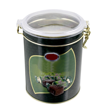 Metal Tin Can Food With Metal Buckle