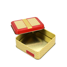 Newly Design Sanwitch Shaped Metal Packaging Box