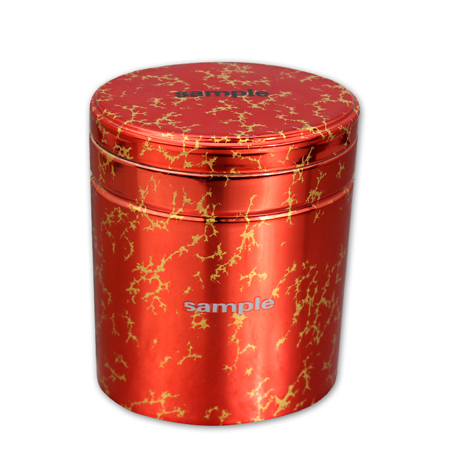 Simple Style Oval Candy Tin Box For Storage