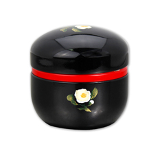 Attractive Design Black Metal Tin Box For Storage