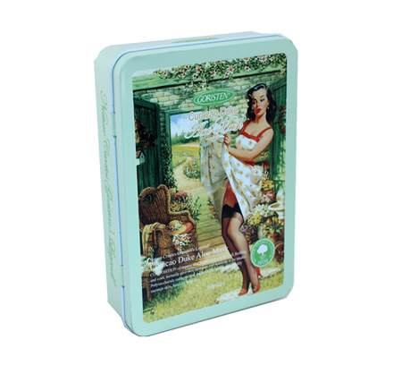 Custom Size And Printing Tin Card Box