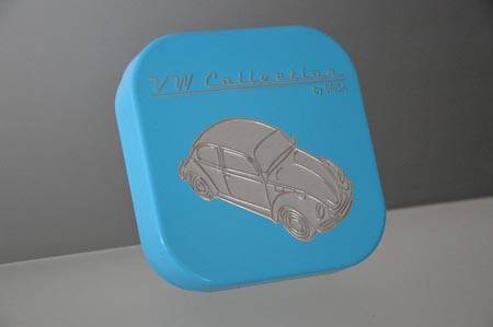 Custom Square Packing Earphone Tin Box