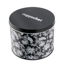 galletas redondas latas