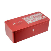 450g caja de lata de té negro