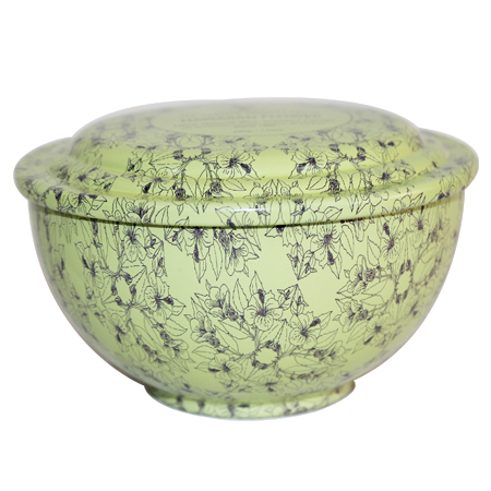 caja de lata máscara facial