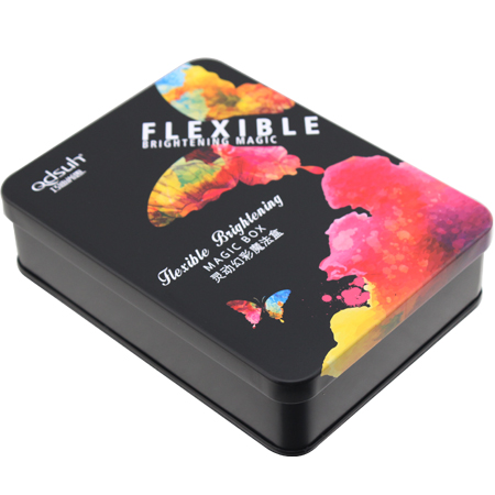 latas rectangulares cosméticos