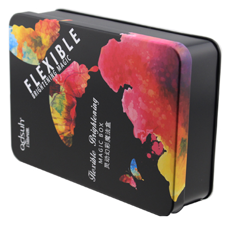 latas rectangulares cosméticos