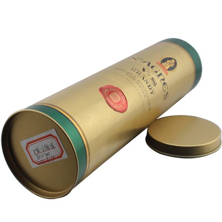 Caja de lata de embalaje del vino