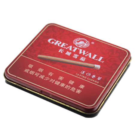 caja de lata de cigarrillos ahorcado