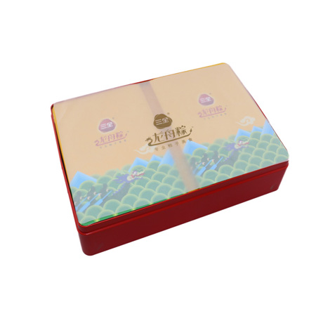 cajas de metal de estaño rectangular