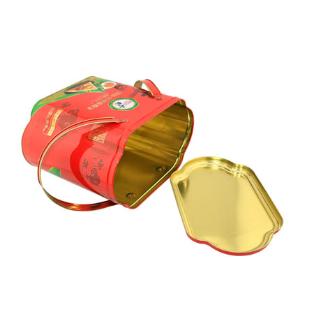 Caja de lata Bisciut con mango