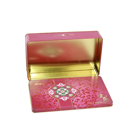 cajas de hojalata dulces rectangular