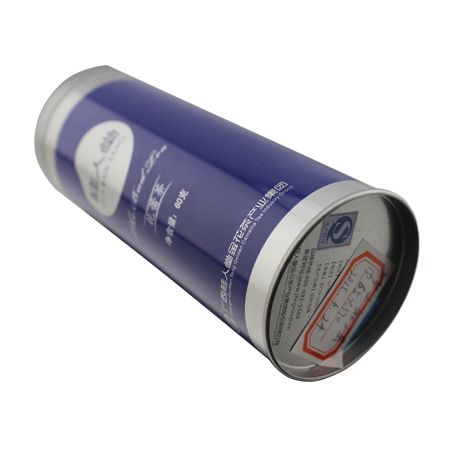 Latas de té redondas Tall