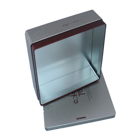 latas de paquetes de té oblongas premium