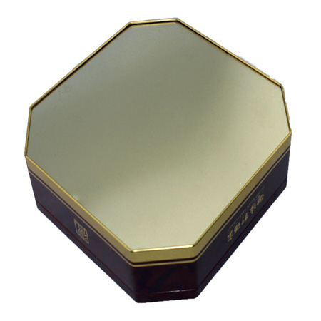 caja de lata paquete de regalo de galletas