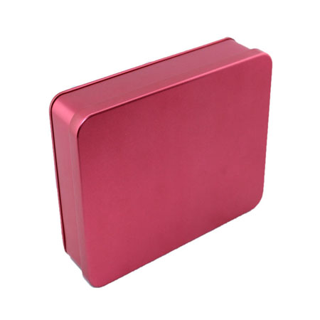 cosméticos del metal de la caja de lata