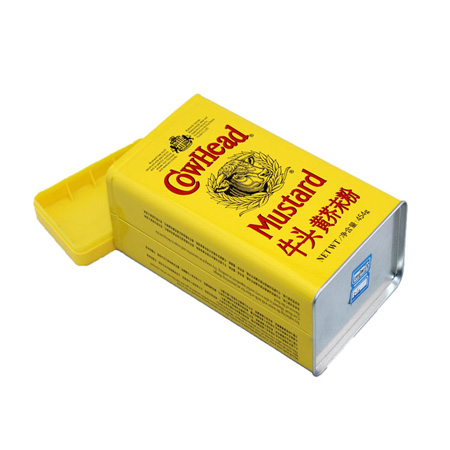 hojalata y metal latas de paquetes en polvo