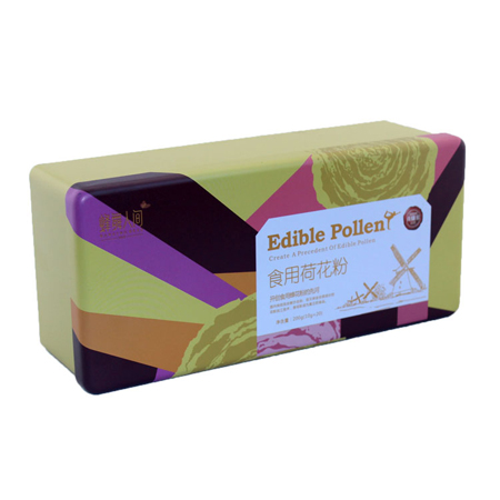 el chocolate lata de alimentos