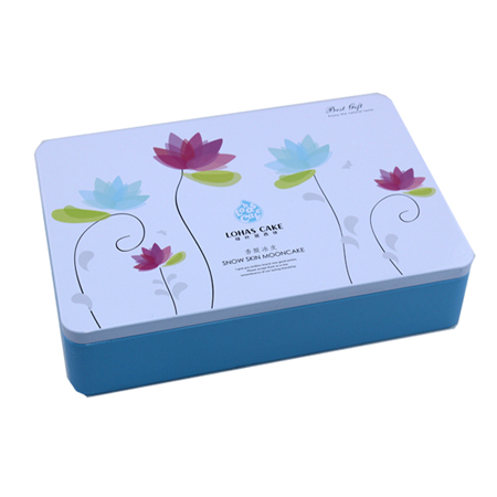 latas de embalaje pastel