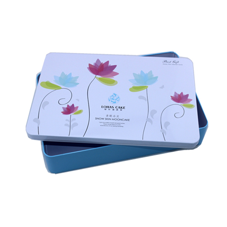 latas de embalaje pastel