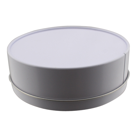 latas de metal de dulces de regalo