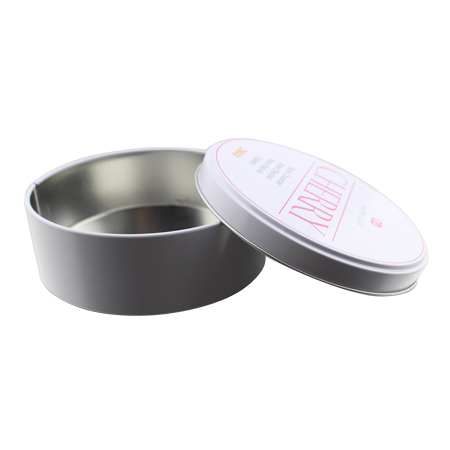 latas de metal de dulces de regalo