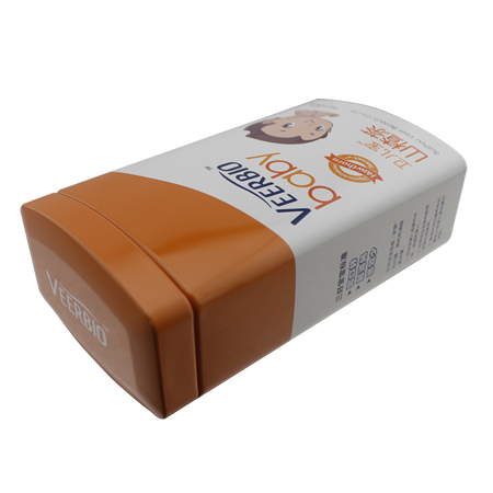 forma ovalada cajas de lata de té