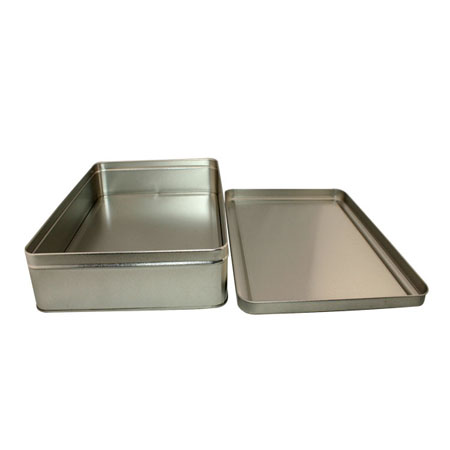 impresión personalizada cajas de hojalata CD plata