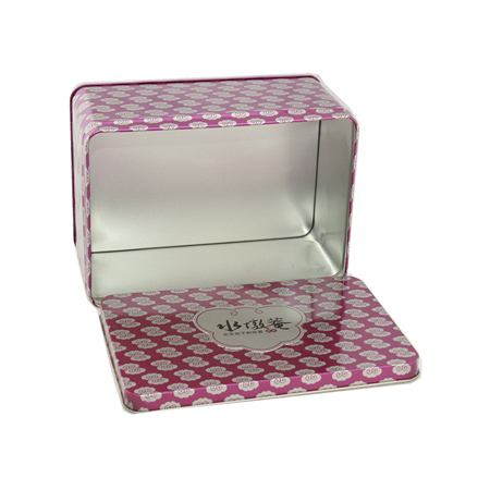 cajas metálicas rectangulares caramelos