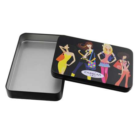 caja de lata conjunto cosmética