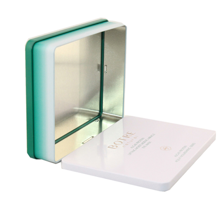 caja de lata de embalaje máscara para los ojos