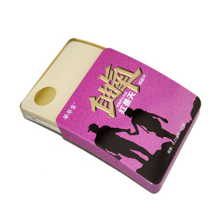 casos de cubierta de estaño de diapositivas