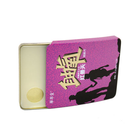 casos de cubierta de estaño de diapositivas