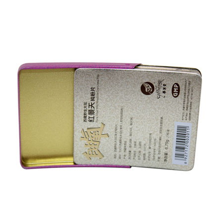 casos de cubierta de estaño de diapositivas