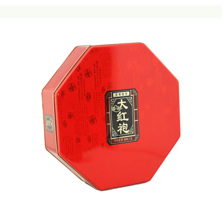 té polígono de almacenamiento de cajas de hojalata