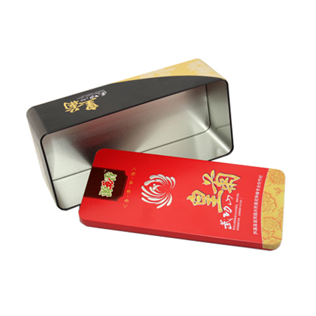 hogares utilizando caja de lata rectangular