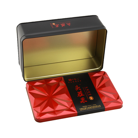 gofrado impresa lata vacía